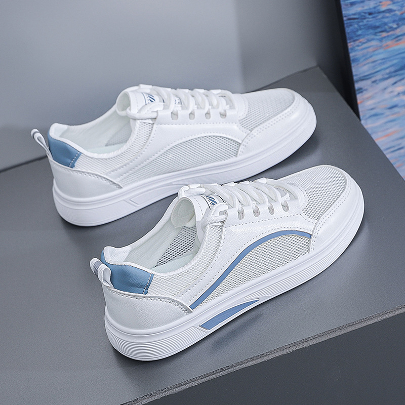 Women's casual shoes: Anti-slip and wear-resistant white sneakers