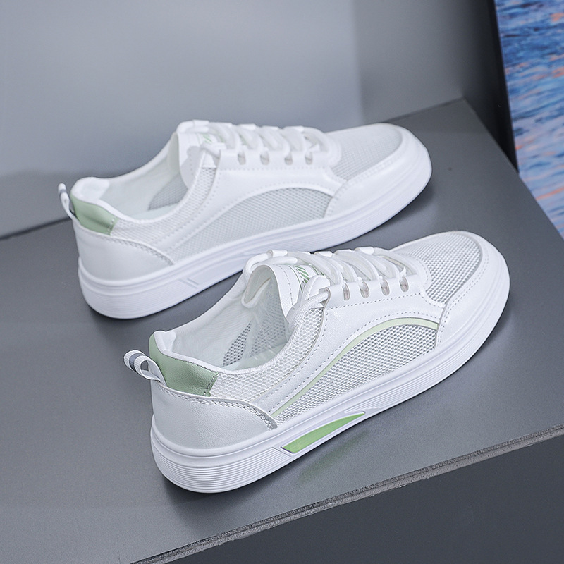 Women's casual shoes: Anti-slip and wear-resistant white sneakers